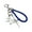Dark Blue, variant on Stylish Star Keychain Decoration With Rhinestones Sturdy Rope Aloy for Elegant Designs In Your Daily Use Items