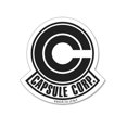 thumbnail image 1 of Sticker - Dragon Ball Z - New Capsule Corp Logo DragonBall GT Licensed ge89259, 1 of 1