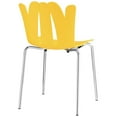 thumbnail image 3 of Modway Flare Dining Side Chair in Yellow, 3 of 5
