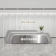 thumbnail image 2 of Luxury Register Reception Desks Office Pulpit Executive Commercial Reception Desks Club Mostrador Recepcion Bar Furniture My Lux Decor Round, 2 of 7