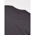 thumbnail image 2 of Hanes Mens Beefy T-Shirt 2-Pack, M, Charcoal Heather, 2 of 4