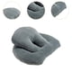 thumbnail image 2 of Almohada para dormir la siesta, cómoda, transpirable, suave, para viajes, boca abajo Gris, 2 of 6