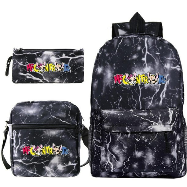 Set de mochilas Me Contros Tes, mochila escolar casual para niños