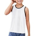 thumbnail image 4 of Youmylove Fashion Boys Tops Boys Tank Tops Solid Casual Sleeveless T-Shirts Vest Tops Athletic Workout Tees Basic Loose Undershirts Basic Tees Casual Tops For 3-9 Years, 4 of 4