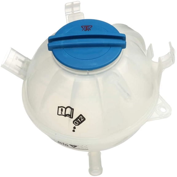 TOPAZ 1K0121407A Radiator Overflow Reservoir Expansion Recovery Tank W/Cap & Sensor for Audi A3 Q3 Volkswagen VW Passat Jetta Golf