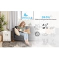 thumbnail image 6 of EnviroKlenz Air Purifier Plus Up to 1000 Sq. Ft. Area - White, 6 of 9