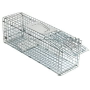 SuperDeal 24 Animal Trap Humane Capture Steel Cage or Rodent Control Squirrel Raccoon