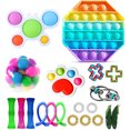thumbnail image 1 of Honganda Ensemble de Jouets Sensoriels Fidget avec Bulles Colorées Pop Mini Outil de Compression, 1 of 1