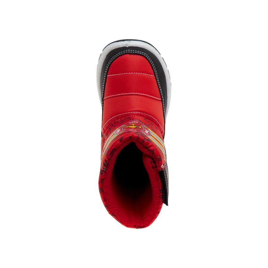 Rugged Bear Little Kids  Boys Snow Boots, Red, 8