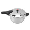 thumbnail image 1 of Stainless Steel Pressure Cooker, Induction Compatible Thickened Pressure Cooker with Spring Valve  Devices, Compatible with Gas & Induction Cooker 2-5 Members Use, 1 of 7