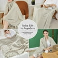 thumbnail image 7 of DAWANGGI Clearance Sale Bed Blanket Breathable Thermal Bed Blanket Full Size Knitted Shawl Solid Colour Blanket 127*176cm Knitted Blanket Gift Blanket for Women Men, 7 of 7