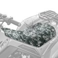 thumbnail image 4 of Uorisanigo ATV Seat Cover Waterproof Green Camo Print 4 Wheeler Seat Cover for Polaris Sportsman 570 450 850, Polaris Scrambler 400 500 850 1000, Honda Rancher 420 Non-Slip, 4 of 7