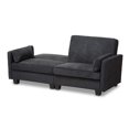 thumbnail image 4 of Baxton Studio Felicity Modern and Contemporary Fabric Upholstered Sleeper Sofa, Multiple Colors, 4 of 7