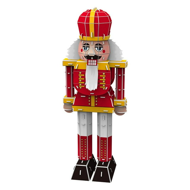 De Navidad, Juguete De Papá Noel, Muñeco De Nieve, Alce, Cascanueces, Modelo De Papel Diy, Rompecabezas Tridimensionales, Juguetes Educativos Para Niños, Regalo Scienceny HA046912-04