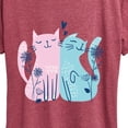 thumbnail image 3 of Instant Message - Cat Love Short Sleeve Graphic T-Shirt, 3 of 6