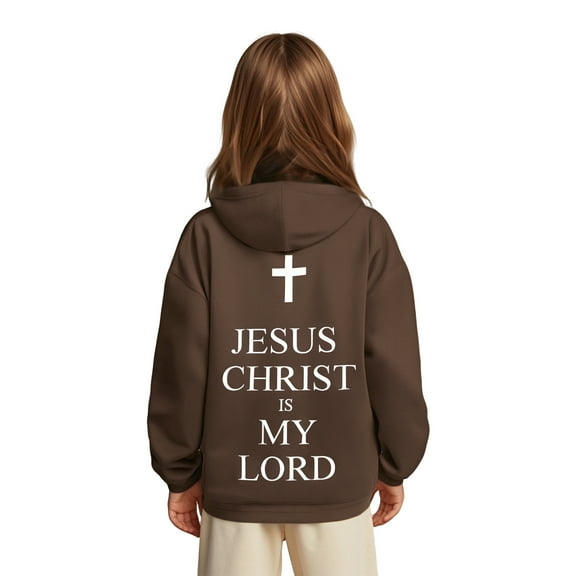 Kids Boys Hoodies Jesus Hoodies Long Sleeve Graphic Hoodies Comfy Oversize Pullover Top Christian Clothing 7-8 Years Girls Outfits Cute Boy Girl Clothing