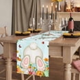 thumbnail image 2 of Table Runners 72 Inches Long Dress Scarves, Easter Farmhouse Kitchen Table Runner, Coffee Tablerunners, Spring Watercolor Eggs Country Tulip Flower Plant 14x72 Inch, 2 of 9