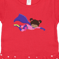 thumbnail image 3 of Inktastic African American Girl, Cape, Superhero Girl Girls Toddler Dress, 3 of 4