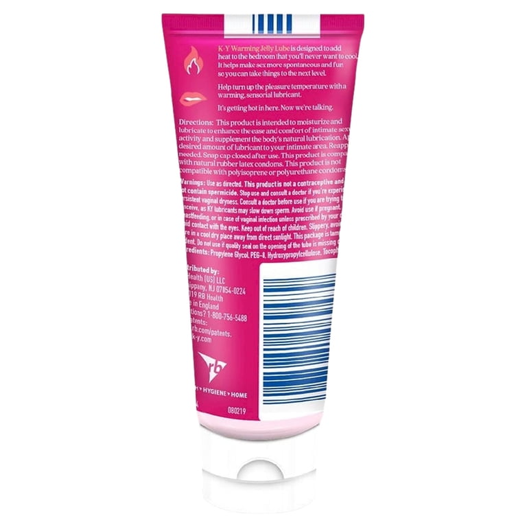 K-Y Warming Jelly Personal Lubricant - Sexual Lubrication, Water Based, 2.5  oz - Walmart.com