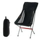 thumbnail image 4 of Silla de Camping Portátil Plegable DYNWAVEMX con Bolsa de Transporte 150KG Negra, 4 of 8
