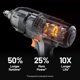 thumbnail image 3 of Kit de llave de impacto LiTHELi 20V, 295 ft-lbs, 5 niveles de torque, 3 of 9