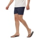 thumbnail image 4 of Pantalones cortos de verano INSPIRE CHIC para el Día del Padre, pantalones de playa con forro de malla, cintura con cordón, azul marino, 4 of 7