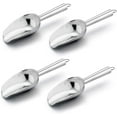 thumbnail image 1 of Mini Scoop, 3 Ounce Stainless Steel Kitchen Utility Scoops, Ideal for Candy/Ice Cube/Flour/Sugar/Coffee Bean/Protein Powder, Food Grade & Anti Rust, Easy Clean & Dishwasher Safe (4 Pack), 1 of 5