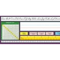 thumbnail image 3 of North Star Teacher Resources Adhesive Intermediate Traditional Cursive Desk Plates, 17.5" x 4", 36 Per Pack, 2 Packs, 3 of 4