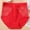 Red, variant on Women's Panties Womens Brief Underwear Packs Briefs Women's Solid Lace Plus Size High Waist Leak Proof Cotton Crotch Shorts Underwear Panties