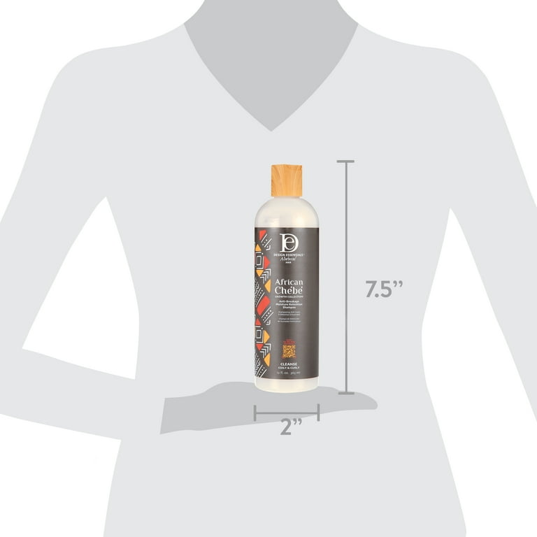 Design Essentials Chebe Anti Breakage Moisture Retention Shampoo 12oz. Coily & Curly