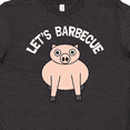 thumbnail image 4 of Inktastic Let's Barbecue White Text Youth T-Shirt, 4 of 5