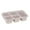 Beige, variant on Amacok Bento Lunch Box, 5 Compartments Bento Box, Lunch Containers for Work, Travel, Meals Or Snacks, Microwave & Dishwasher Safe