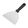 thumbnail image 2 of Kbndieu Gadgets de Cuisine Spatule de Cuisson en Acier Inoxydable Demi-Rond Teppanyaki Spatule Poignée en Plastique Spatule à Main Spatule de Friture Fabricant en Gros, 2 of 6