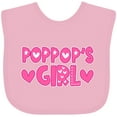 thumbnail image 3 of Inktastic Pop Pop's Girl Girls Baby Bib, 3 of 4