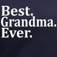thumbnail image 3 of CafePress - BEST GRANDMA EVER T Shirt - Women's V-Neck Dark T-Shirt, 3 of 4