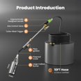 thumbnail image 3 of Propane Torch Weed Burner, High Output Weed Torch with Self Igniter and Turbo Trigger, Heavy Duty Propane Weed torch for Weeding,Melting Snow,BBQ,Roof Asphalt Work$$Garden & Patio, 3 of 7