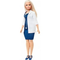 Barbie Careers Doctor Doll, Blonde Hair with Stethoscope