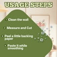 thumbnail image 4 of CCOCC Mirror Stickers,Easy Peel-And-Stick Acrylic Mirror,Safe Non-Toxic Acrylic Gym Mirror,Sliver, 4 of 7