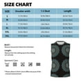 thumbnail image 2 of Salouo Mandala Pattern Men's Sleeveless T Shirts,Men's Regular-Fit Tank Top Sports Shirt for Men Sleeveless Tank Shirt -X-Large, 2 of 6