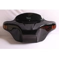 thumbnail image 2 of PAINTED BLACK BATWING FAIRING WINDSHIELD for KAWASAKI VULCAN 1600 Classic 2002-2008, 2 of 3