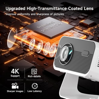 Yaber® T2 Plus 1080p Home Theater Projector with Dongle - Walmart.com