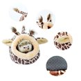 thumbnail image 4 of Mini cojín para dormir cálido para mascotas, diseño de jirafa, jaula para hámster, erizo, ardilla, ratón, rata y animales pequeños., 4 of 5
