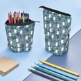 thumbnail image 4 of Kdxio Telescopic Pencil Bag Pen Holder Stationery Case,Stand-up Retractable Transformer Bag Organizer for Christmas Holiday(Forest Rabbit), 4 of 6