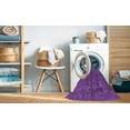 thumbnail image 2 of Ahgly Company Machine Washable Indoor Rectangle Transitional Bright Purple Area Rugs, 8' x 12', 2 of 7
