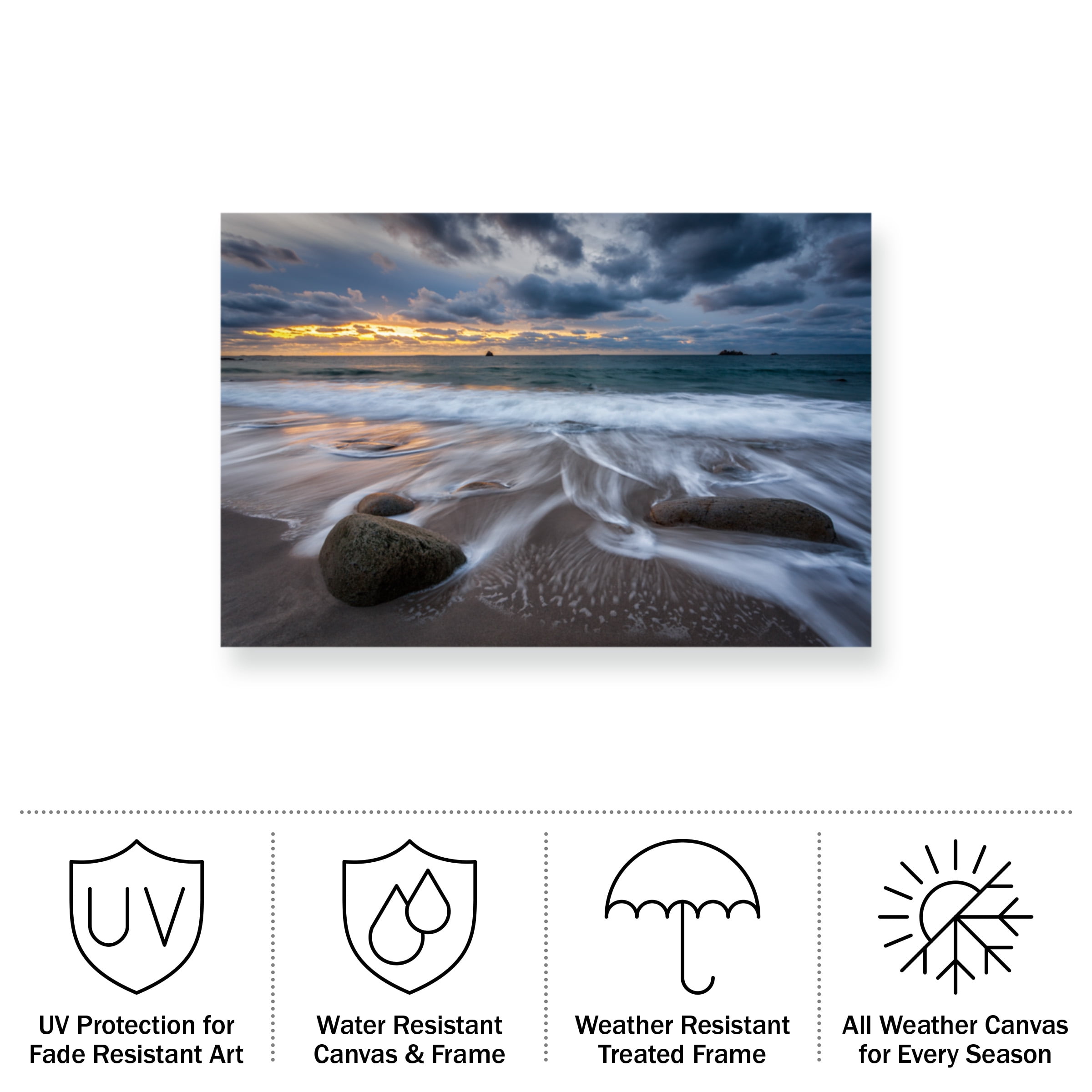 Mathieu Rivrin 'The Song of Water' Outdoor All-Weather Wall Decor