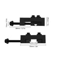 thumbnail image 4 of Almohadilla de extensión de soporte, soporte lateral ampliador para Honda CRF1100L/CRF1100 ADV 2020-2021, 4 of 8
