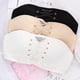 thumbnail image 5 of Sujetador de mujer sin tirantes Hacer subir Sujetador acolchado sin alambre Bralette Girl Slim Fit Chest Wrap Underwear, Blanco, 36 / 80A Methold AP001241-02B, 5 of 7