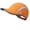 Reflective, Orange, variant on Folding Outdoor Nylon Sports Cap, Orange, Adjustable