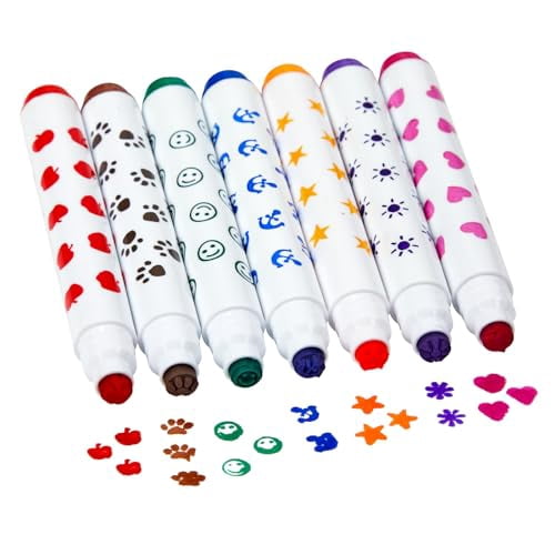Colorations Washable Marker Stamper Bucket - 44 Pieces