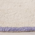 thumbnail image 3 of Safavieh Easy Care Anselmo Bordered Area Rug, Ivory/Lilac, 6' x 6' Round, 3 of 7
